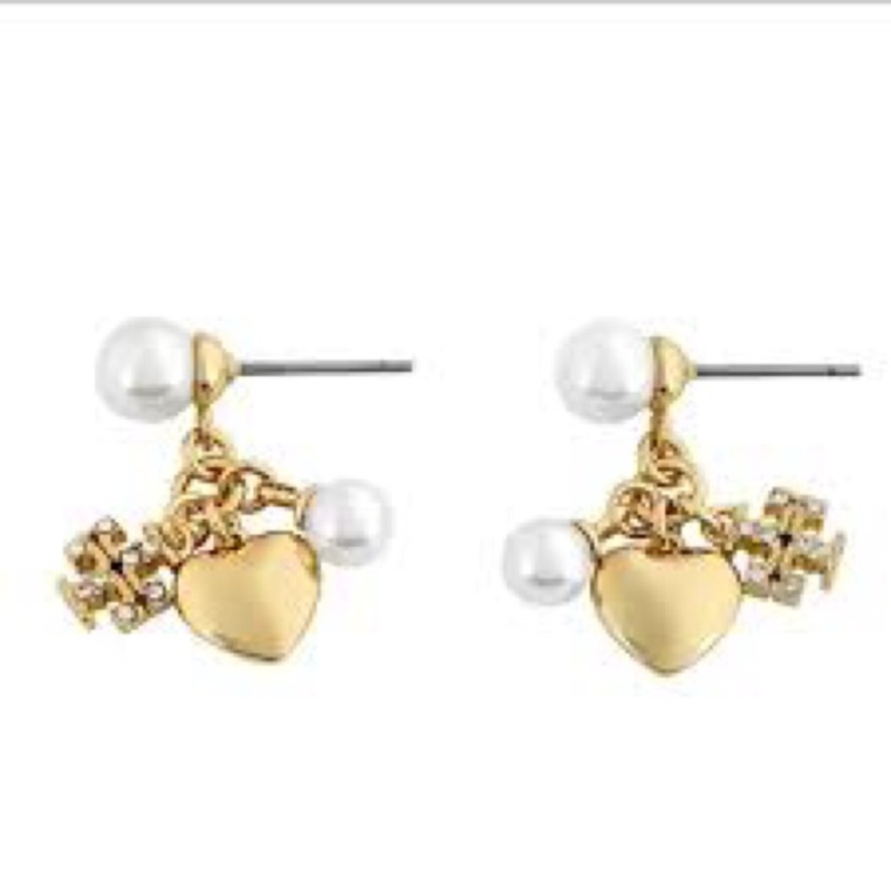 NIP Tory Burch Kira Charm Earrings INCLUDES FREE DUST BAG